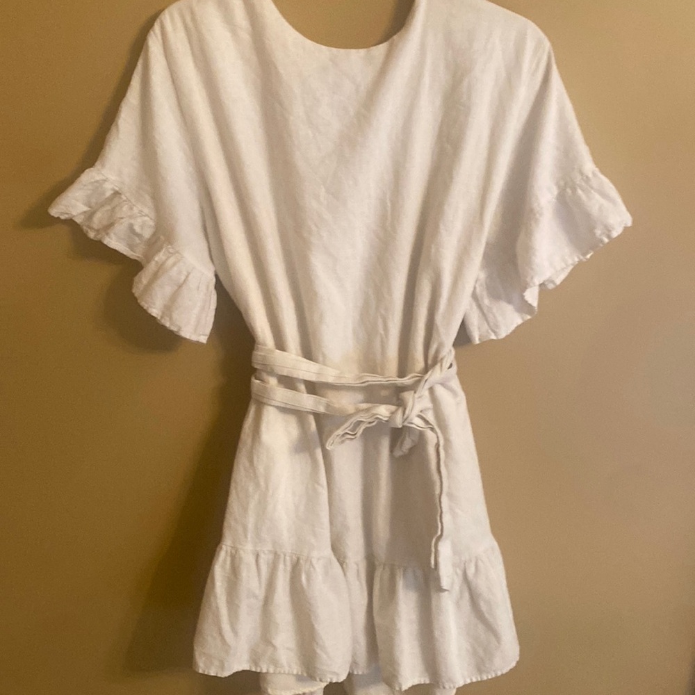 Urban Outfitters L linen type dress